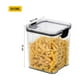 thumbnail image 3 of Xihbxyly Tarro para Almacenar Granos Diversos, Recipiente Hermético para Alimentos, Diseño Transparente, Apilable y Compacto, Organizador de Cocina, Opciones de Varios Tamaños, Capacidad de 460 Ml a, 3 of 3