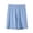 Blue, variant on Antinious Boys Girls Solid Soft Comfortable Fabric Elastic Waist Daily Sleep Casual Shorts