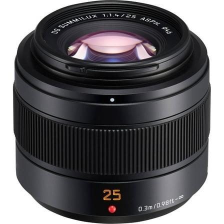 Leica - DG Summilux 25mm f/1.4 Lens for Lumix GX7 - Black