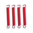 thumbnail image 4 of FOMIYES 4Ud Resortes Para Tremolo De Guitarra Eléctrica Rojo Acero Inoxidable Duradero, 4 of 7