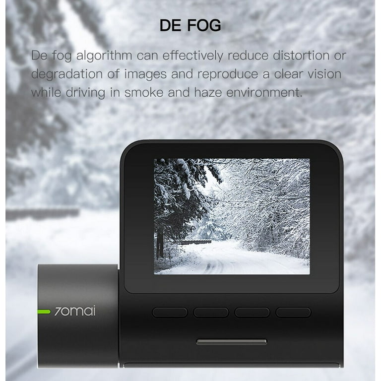 70mai Smart Dash Cam 1S, 1080p Full HD, Sony IMX307, Voice Control Cam 1pc