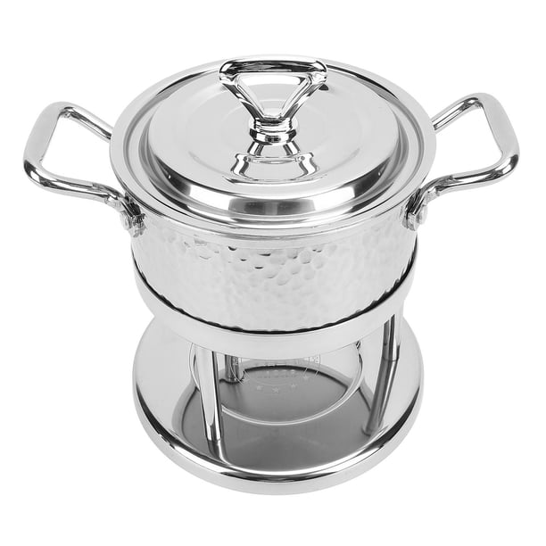 Estufa De Olla Caliente, Estufa De Fuego Simple Y Limpia De Acero Inoxidable, Conveniente Para El Hogar