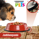 thumbnail image 2 of Plato Jaspeado Acero Inoxidable 24 Oz 680g Rojo Perro Fancy Pets Fancy Pets FL8153_ROJ, 2 of 2