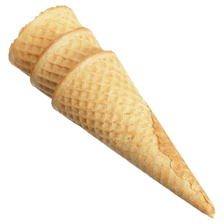 Perfectly Pointed Sugar Cone Ice Cream Cone Singe Scoop Cookie