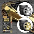 thumbnail image 3 of 3 Pack Car Paint Repair Pens, Scratch Remover, Gloss Liquid, Chrome Marker, 3 of 4