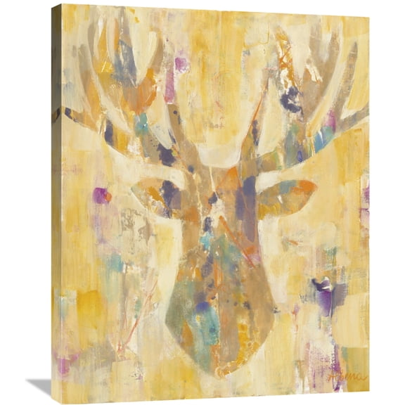 Global Gallery Albena Hristova 'Spring Buck' Canvas Wall Art