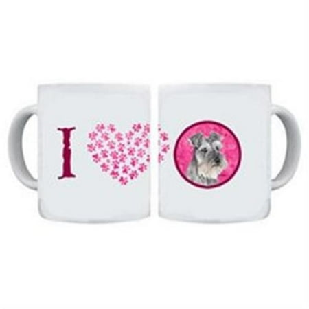 Treasure Machine - Carolines Treasures SC9119PK-CM15 15 oz. Schnauzer Dishwasher Safe Microwavable Ceramic Coffee Mug