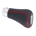 thumbnail image 3 of Perilla de Cambio de Marcas de 6 Velocidadas, De Cuero Pu de Metal, Accesorios de Estilo de Coche, Accesorios Interiores para Engranajes de Diámeto 8-12 mm, 3 of 7