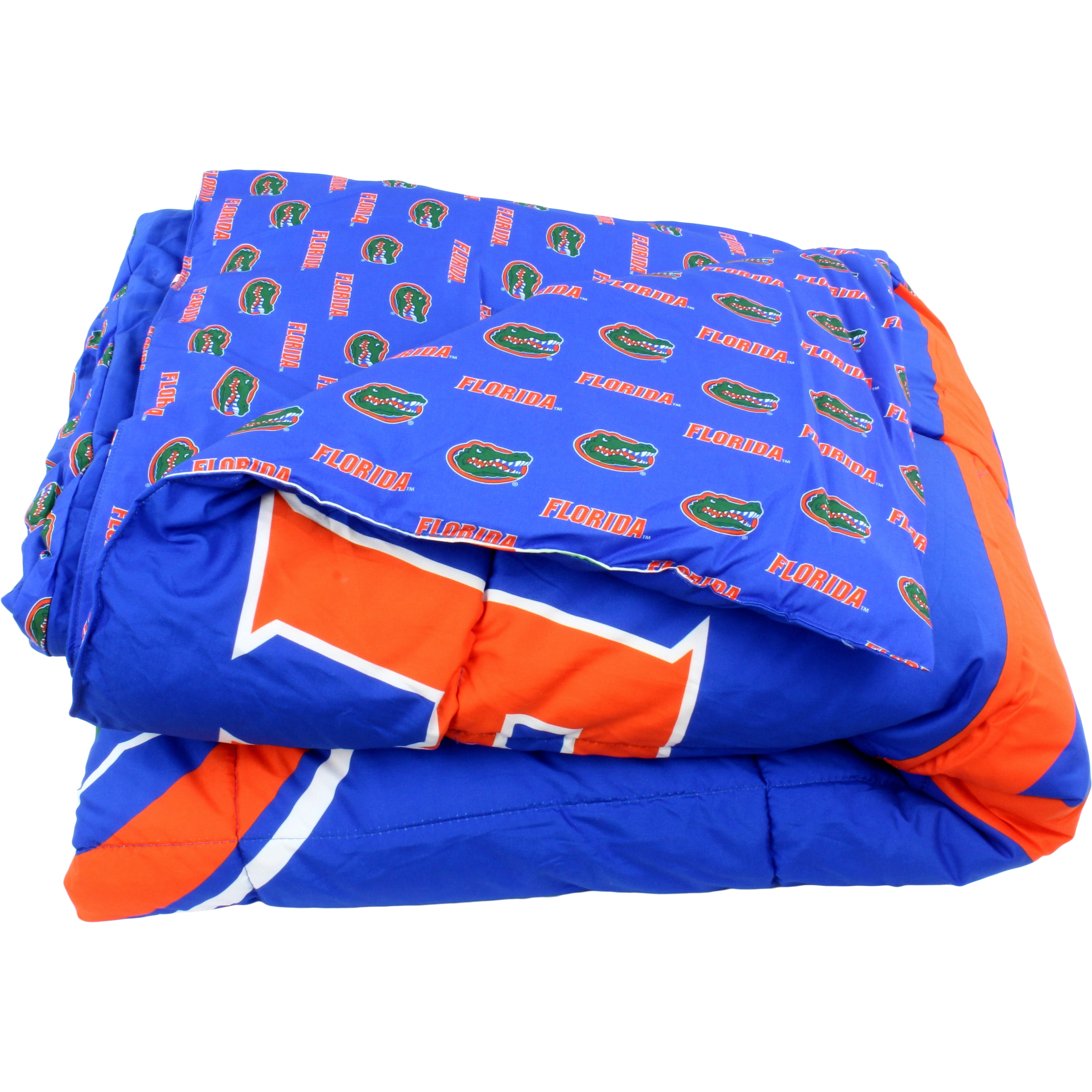 Florida Gators Reversible Big Logo Soft and Colorful Comforter, Full