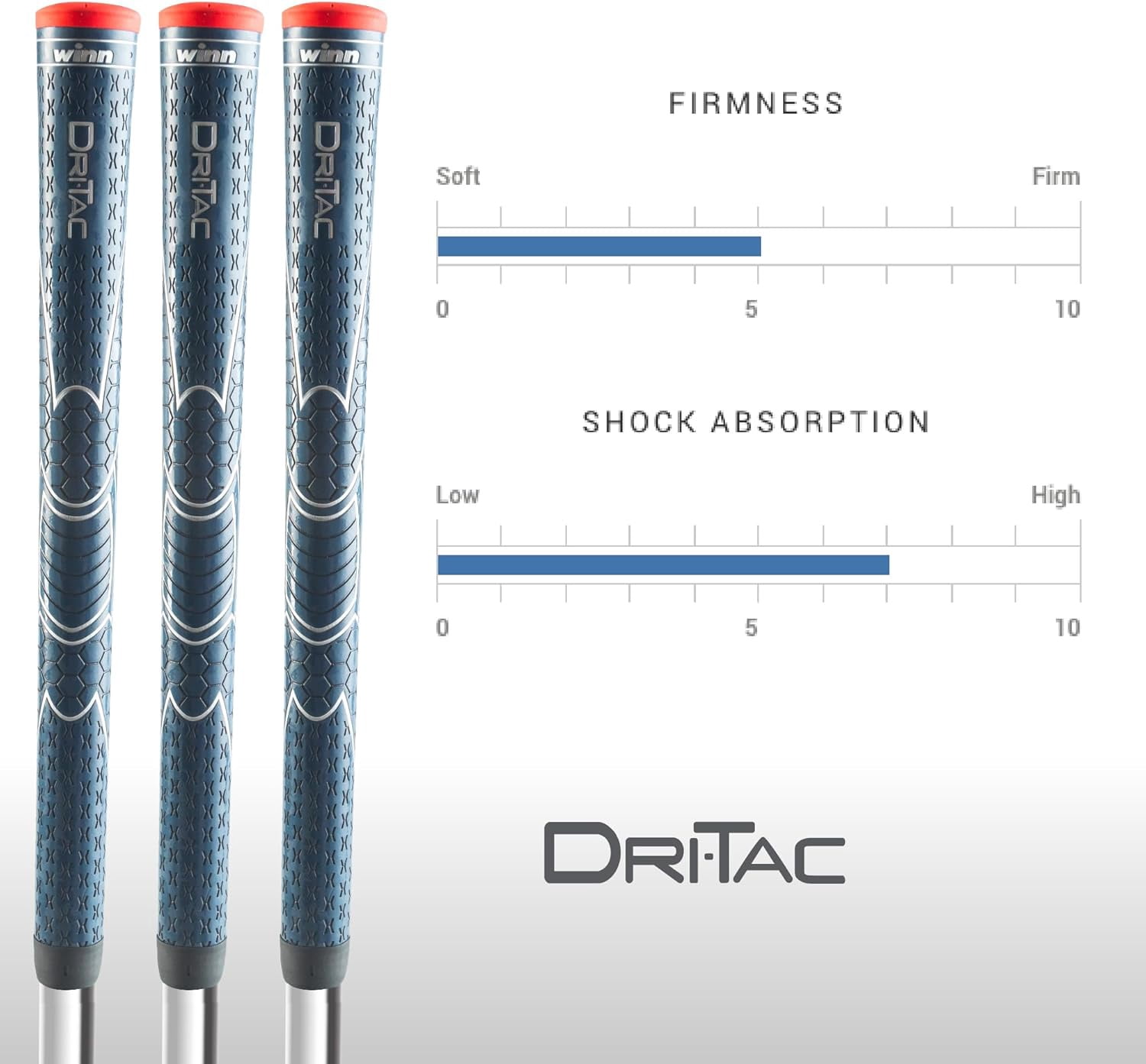 Winn Dri-Tac Standard Grip Set of 7