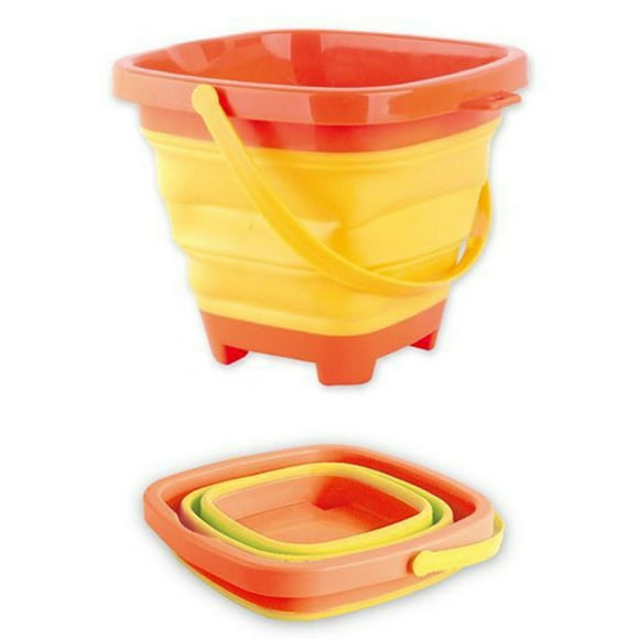 Multifunctional Foldable Beach Bucket Sand Toy Multifunctional Foldable Beach Bucket Sand Toy For Kids Plastic Sand Bucket Expandable Sand Pail