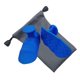 thumbnail image 5 of 2 guantes de levantamiento de pesas para mujeres y hombres, agarres de silicona ligeros para gimnasio. Azul, 5 of 9