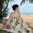 thumbnail image 2 of Raffia Hoop Earrings for Women Girls Fun Boho Summer Beach Earrings Lightweight Handmade Straw Wicker Rattan Dangle Earrings Statement Geometric Round Drop Earrings, 2 of 5