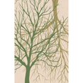 thumbnail image 3 of Aesthete 17x24 Black Modern Framed Museum Art Print Titled - Twin Tree, 3 of 5