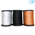 thumbnail image 4 of CUITING 3 Rolls Waxed Thread for Hand Sewing (Black/White/Brown), 4 of 7
