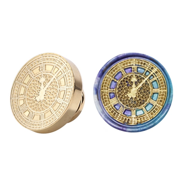 Cuadros Decorativos Sello de invitaciones de cera para sellar reloj, reemplazo de cabeza de cobre, herramientas de pasatiempo (B) DQrwqpou Nuevos Originales