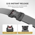 thumbnail image 4 of FAIRWIN Men's Belt, Elastic Stretch Nylon Work Belt for Men, 4 of 9