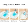 thumbnail image 4 of Xihbxyly Toalla de Baño de Nailon con Tiras para Baño de Agua y Barro, Tira de Red Africana, Tira Extraíble para Baño, 4 of 4