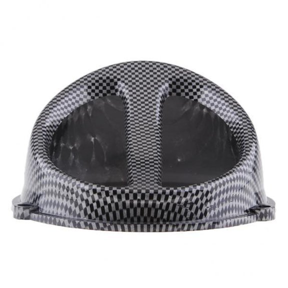 2xFan Cover Air para GY6 125 / 150cc Scooter 152QMI 157QMJ Fibra de carbono SM SunniMix Tapa de la toma de aire de la cubierta del ventilador