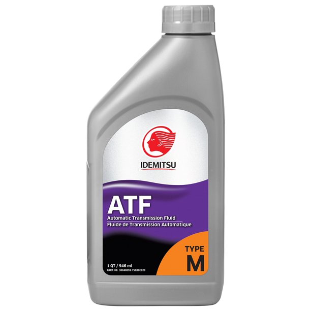 Idemitsu 30040092 75000c020 Automatic Transmission Fluid Type M For Ford Mazda 1 Quart Walmart Com Walmart Com