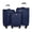 XJ-Navy, variant on 3 Piece Softside Luggage Set, Expandable Soft Shell Spinner Luggage with Front Opening, Lightweight Durable Suitcase TSA Lock Approved, 20"/26"/28", Navy(XJ1097)