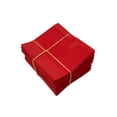 thumbnail image 2 of 45 x 52 mm Red Perforated Shrink Band for Sauce Bottles 3/4" to 1" Diameter - Pack of 250, 2 of 2