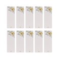 thumbnail image 4 of 40Pcs DIY Creative Retro Flower Bookmark Book Mark with 20Pcs Paint Brush Set Artist Paint Brushes, 4 of 7