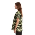 thumbnail image 2 of Just Love Women's Medical V-Neck Scrub Tops (Green - Camouflage, Medium), 2 of 3