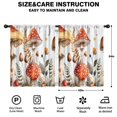 thumbnail image 2 of Blackout Kids Curtains,Red Mushroom Flower White Pattern Childrens Insulated Curtains Set Of 2,Bedroom Essentials,Toddler Room Decor 42"x54", 2 of 5