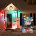 thumbnail image 2 of Drying Racks Christmas Garden Flag Vertical Double Sided Merry Christmas Yard Outdoor Decor, 2 of 6