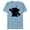Ocean Blue, variant on Disney and Pixar's Toy Story Alien Silhouette - Short Sleeve Blended T-Shirt for Adults - Customized-Yellow