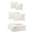 thumbnail image 5 of 6ix Tailors Marlene Alabaster Twin Comforter & 1 Sham Set, plus 1 bonus cushion King - Cal King, 5 of 5