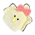 thumbnail image 2 of Llavero de ostras de peluche, llavero de animal de peluche, colgante para bolso, estético para amarillo, 2 of 9