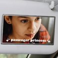 thumbnail image 2 of Pegatinas para espejo retrovisor de coche, diseño de princesa, para SUV, 3 unidades por juego, 2 of 5