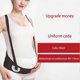 thumbnail image 2 of Maternity Support Belly Belt Breathable Prenatal Pregnancy Belt Pregnant Brace BandBlack Free Size, 2 of 2