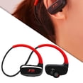 thumbnail image 4 of Auricures Bluetooth 5.0 a prueba de sudor Batería de 15 horas con micrófono Auricures intrauditivos con canceción de ruido Auricures - Rojo sin memoria, 4 of 8