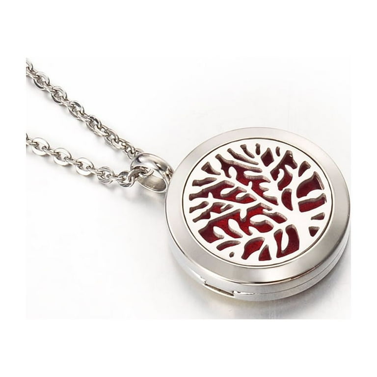 Spring Tree Aromatherapy Necklace Jewerly Essential Oil Necklace