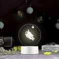 thumbnail image 2 of Lámpara de noche 3D con enchufe USB para dormitorio, lámpara de mesita de noche con diseño creativo de sueño, lámpara de actividad para amantes de la Navidad, lámpara de escritorio LED de regalo, 2 of 4