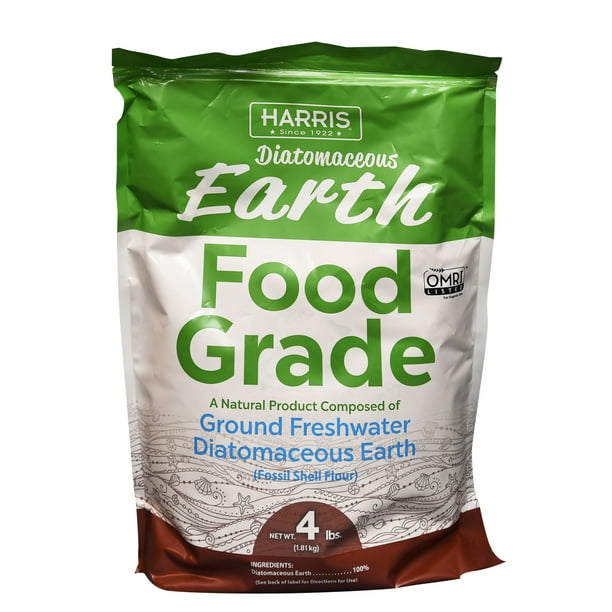 Harris Products Group Diatomaceous Earth Food Grade Natural, 4 lb. -  Walmart.com