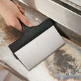 thumbnail image 6 of HOCHETOU Heavy Duty Stainless Steel Scrubbing Pad Kit with Scraper & 5 Pads, 6 Count, 6 of 9