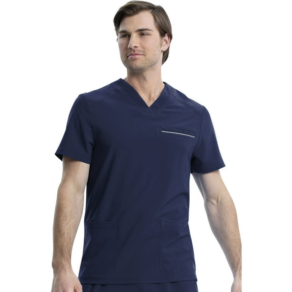 Cherokee Iflex Men Scrubs Top V-Neck CK661