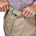 thumbnail image 4 of CHOK Pantalon Premium Sans Repassage Kaki à devant Plat Coupe Classique HC10884, 4 of 8