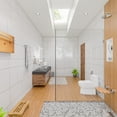 thumbnail image 5 of ALFI brand AB4408 24'' Wooden Stool for your Wooden Tub, 5 of 8