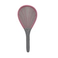 thumbnail image 1 of Billuyoard Matamosquitos duradero con función inodoro y sin residuos Fácil de usar Raqueta eléctrica para mosquitos Rosa de larga duración Type3 NO3, 1 of 6