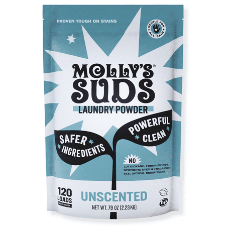 Molly s Suds Laundry Powder 120 Loads - Unscented
