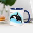 thumbnail image 4 of CafePress - Killer Whale Or Orca Mug - 11 oz Ceramic Mug - Novelty Coffee Tea Cup, 4 of 6