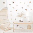 thumbnail image 4 of 144PCS Heart Bohemianstyle Boho Self-Adhesive Wall Stickers Heart-Shaped Decorative Stickers, 4 of 5