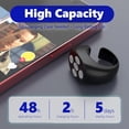 thumbnail image 5 of Fingertip Bluetooth Remote Control Ring – Wireless Scrolling Ring Page Turner, Video Controller, Camera Remote Shutter for Phones & Tablets, Rechargeable, 5 of 6