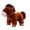 Plush toy - Brown, variant on 5.9 Inch Cute Stuffed Horse Plush Toy, Soft PP Cotton Filled Lucky Pony Plush with "Get Rich" Tag, Safe Plush Gift for Boys Girls
