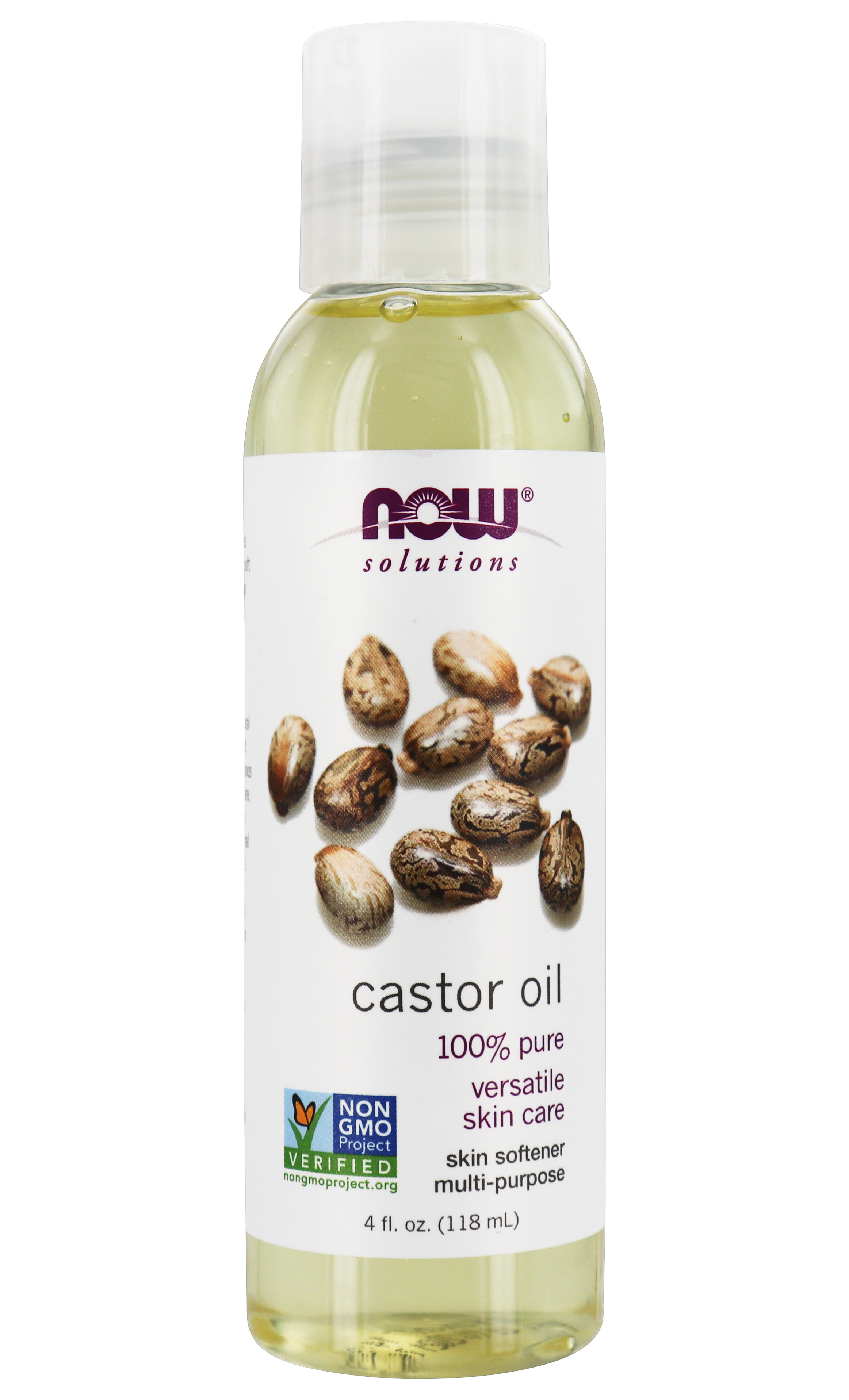 NOW Foods NOW Solutions Castor Oil 4 fl. oz.